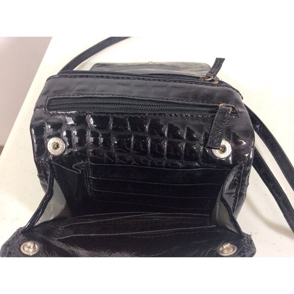 The Trend Crocodile Print Cross Body Bag Purse - Picture 10 of 12